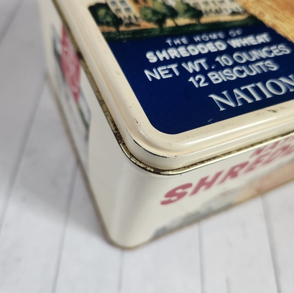 Vintage National Bisquit Shredded Wheat Collector Tin - Picture 8 of 8